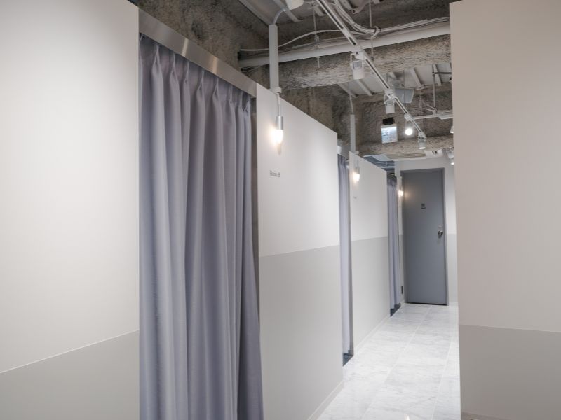 銀座のショート・ボブ特化サロンの店内写真