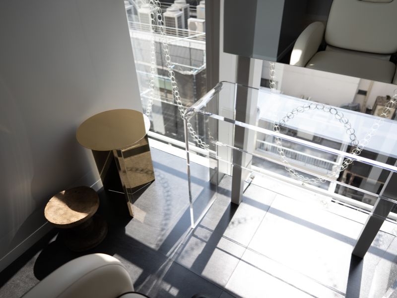 銀座のショート・ボブ特化サロンの店内写真