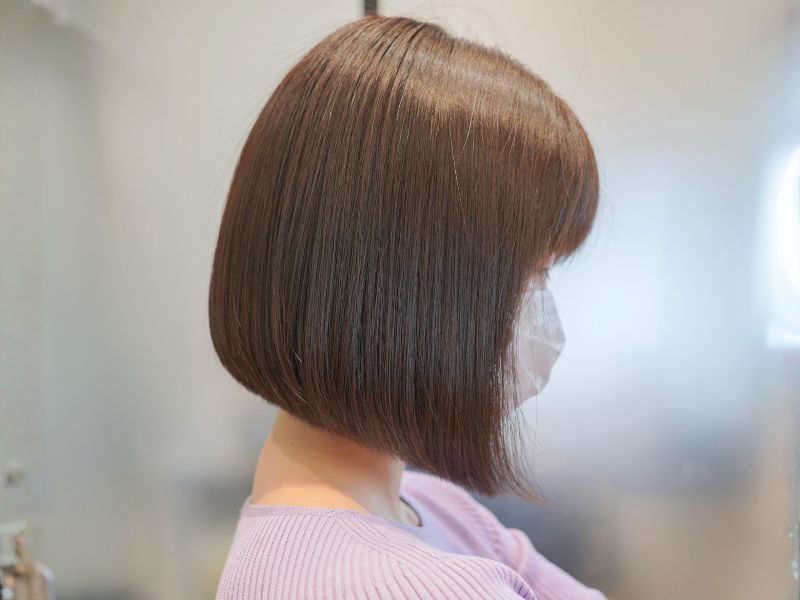 30代40代の前下がりボブ実例｜銀座のボブ特化美容室 FABLE GINZA