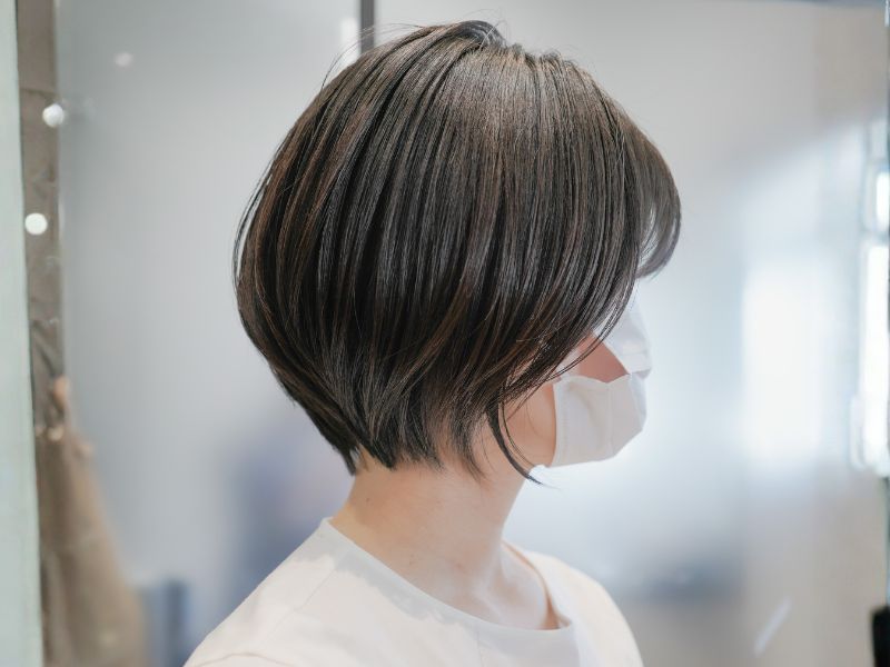 30代40代の丸みショート実例|銀座のショート特化美容室 FABLE GINZA