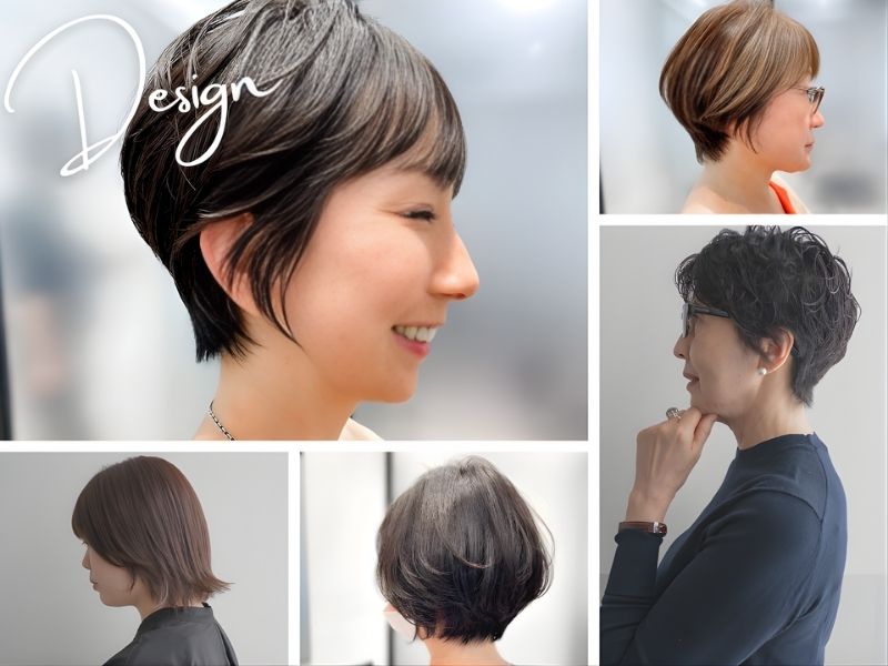 豊富なショート・ボブのデザイン