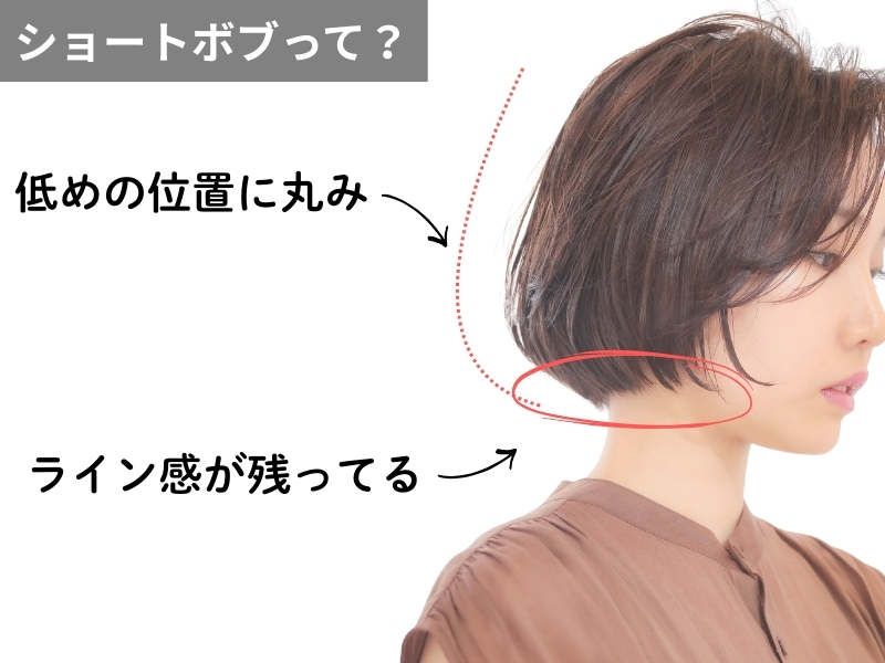 ショートボブ|ボブにショートの要素を足したヘアスタイル